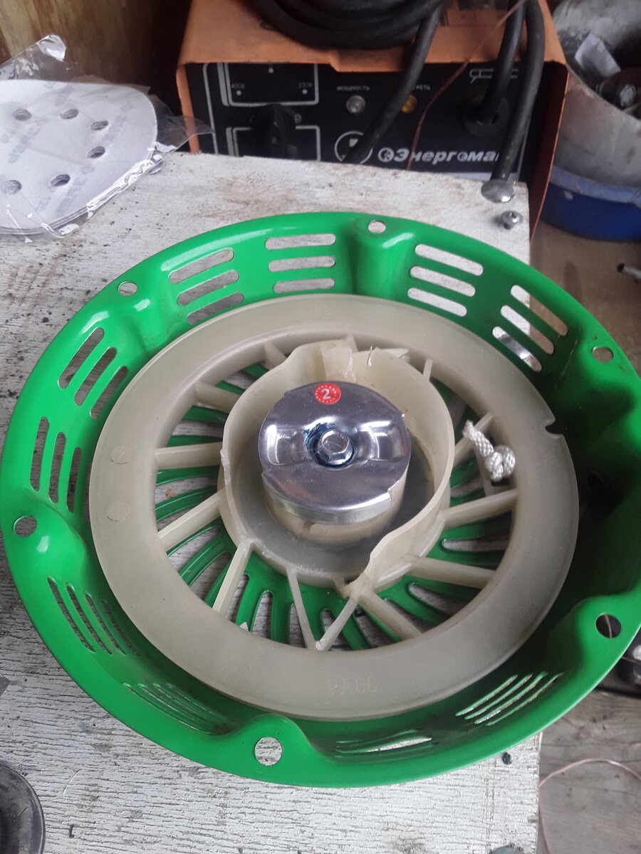 Поломка стартера. Фото автора.