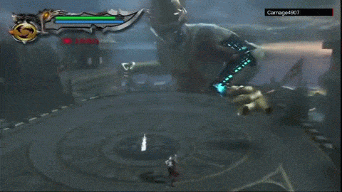 Кратос против Колосса