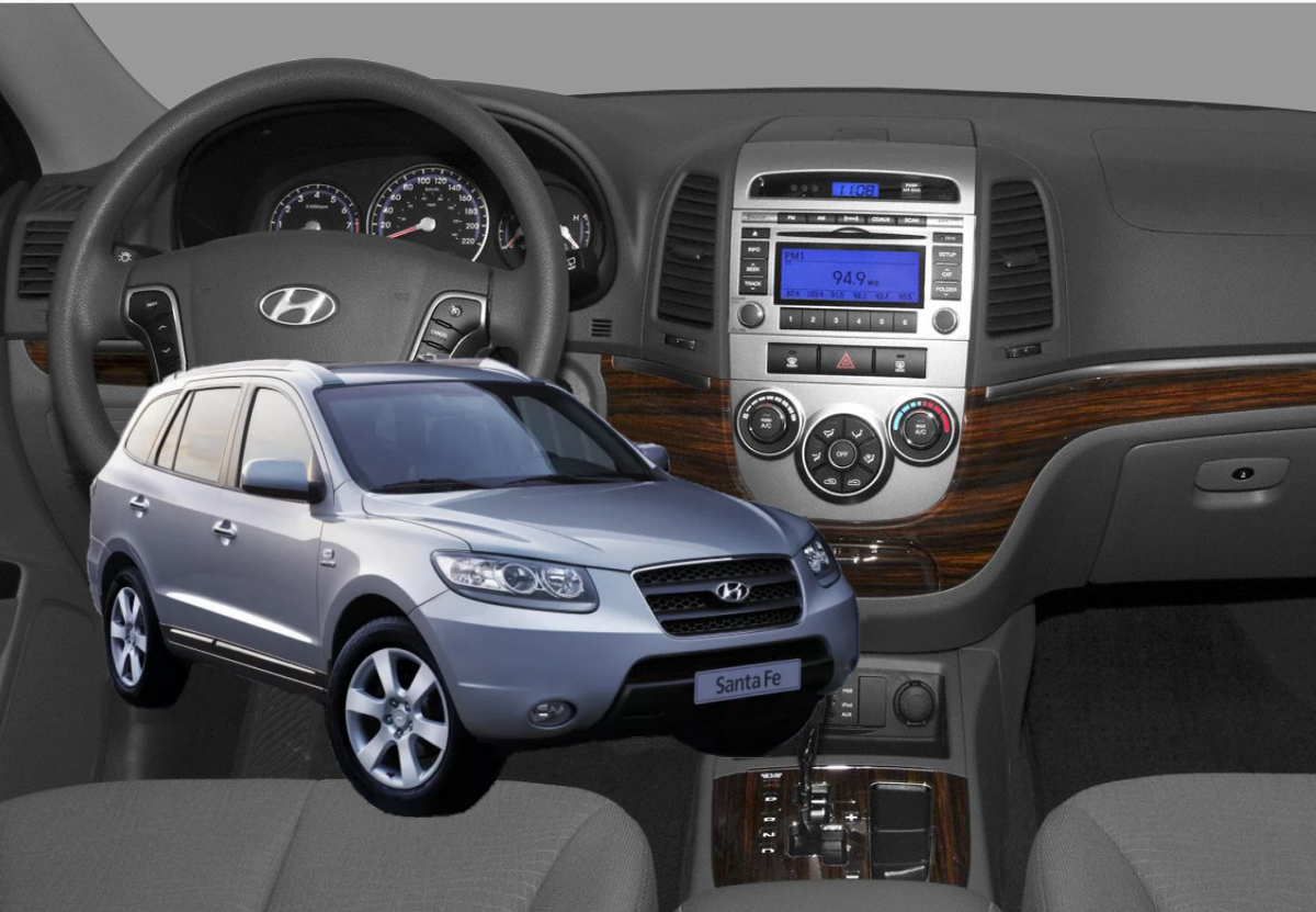 Hyundai Santa Fe 2 поколения. Магнитола Санта Фе 2. Hyundai Санта Фе 2 поколения. Санта Фе 2008 салон.