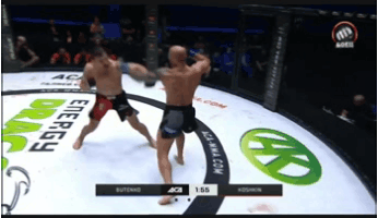 Работать с Андреем Кошкиным в стойке – крайне опасное занятие. И для оппонентов бойца из Новокузнецка это обычно плохо заканчивается