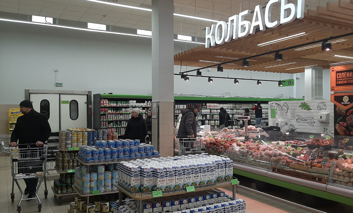 Фото автора. Отправилась в продуктовый, чтобы сделать обзор цен.