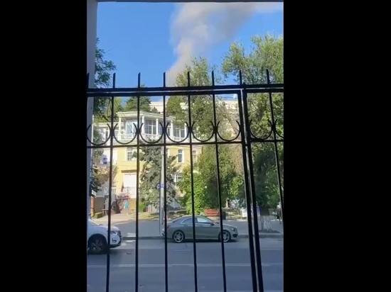 Беспилотник уже врезался  и оставил такой вот след.  фото: картинки  яндекса.