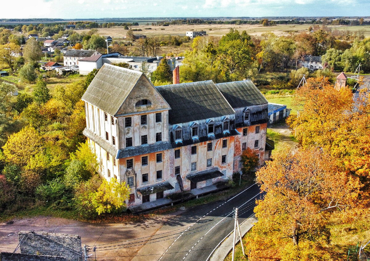 Здание мельницы в посёлке Удерванген. Фото: Андрей Новичков