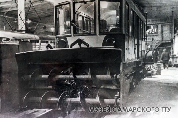 Шнекороторный снегоочиститель ГС-5.