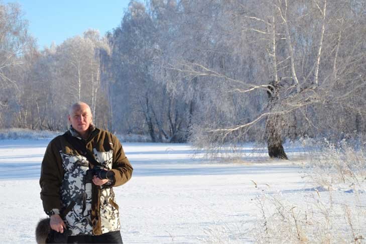    Олег Попов из села Локтенок с детства увлекается фотографией. Фото из архива Олега Попова