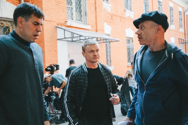 Кадр со съемок 2-го сезона сериала «Ресторан по понятиям»