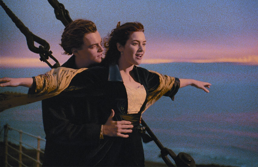 Кадр из фильма «Титаник»