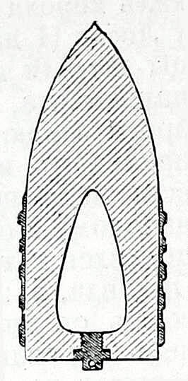 Один из ранних образцов бронебойного снаряда