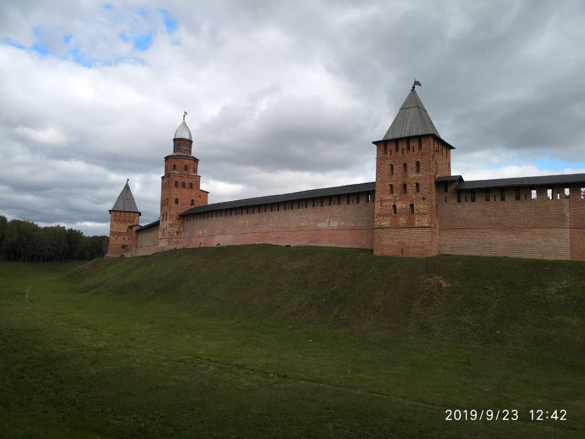 Крепостная башня в диораме