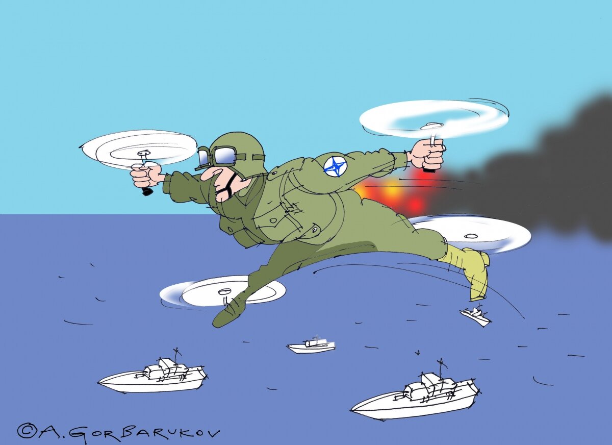 НАТО. Украина. Иллюстрация: Александр Горбаруков