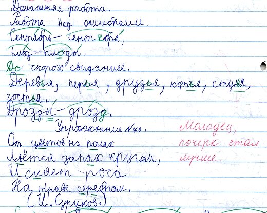 Получив профессиональную помощь, ребёнок обретает совершенно новые возможности в обучении, а главное - он познаёт свои истинные ресурсы интеллекта и поддержку учителя в учебном процессе.