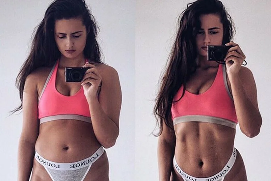 Наверное, сменила фотоаппарат....