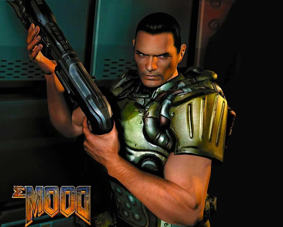 классика игровой индустрии Doom 3. Отличие от 1 части практически нет кроме улучшенной оптимизации  