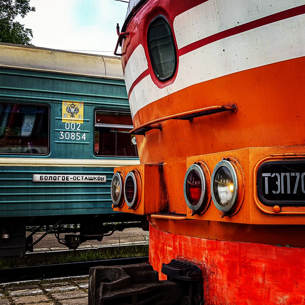 ТЭП70 - хэдлайнер неэлектрифицированных линий российских железных дорог. Фото: Алексей Алексеев