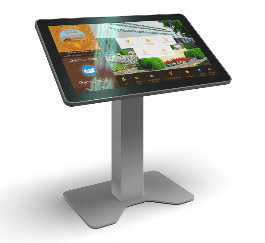 Корпус стола имеет закругленные углы для безопасного использования детьми