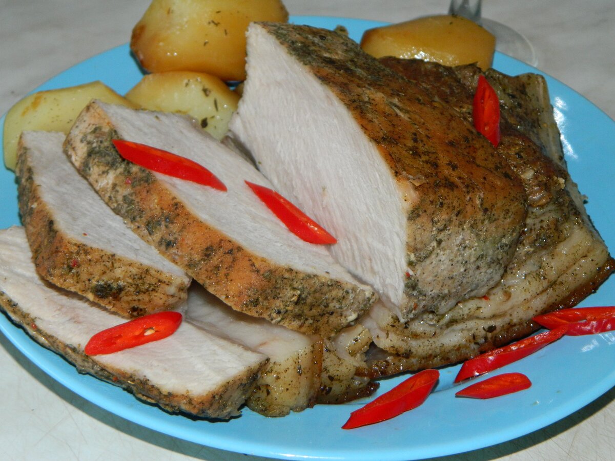 Сервировка хромает, зато получилось вкусно!)