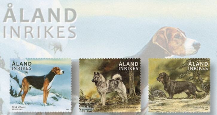 Коллекция марок от Аландских островов