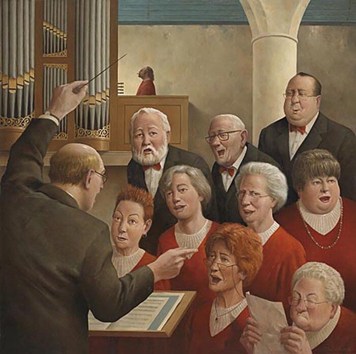 Marius van dokkum художник картины