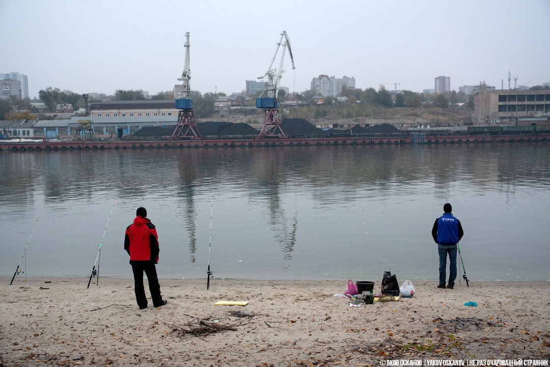 Пошли на рыбалку выяснить, можно ли поймать рыбу в черте миллионного города