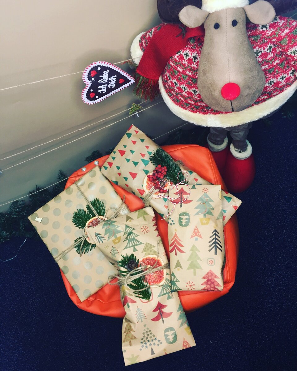 А это подарки друзьям. Фото сделано автором