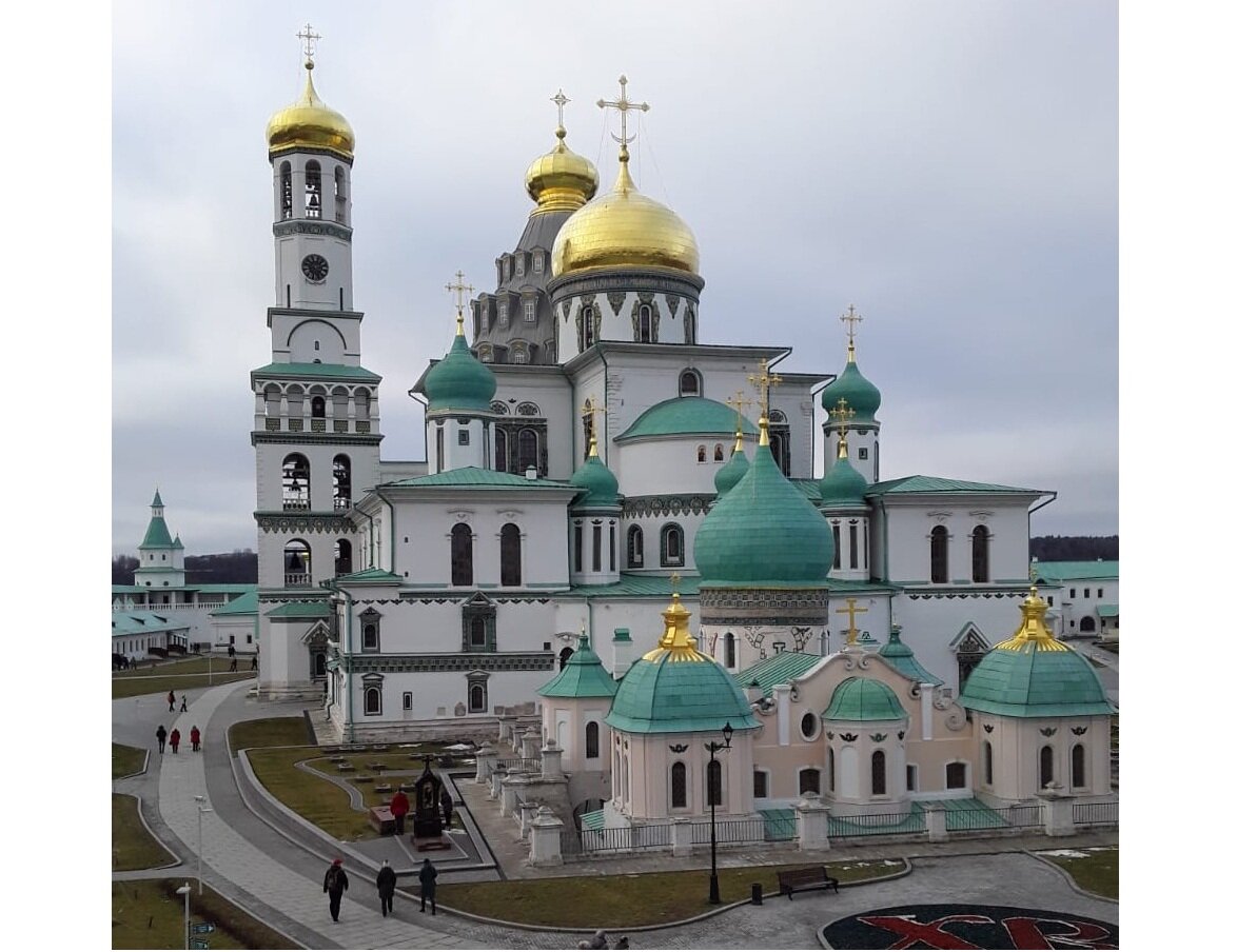 В день крещения Христова, я посетил Ново – Иерусалимский мужской монастырь.