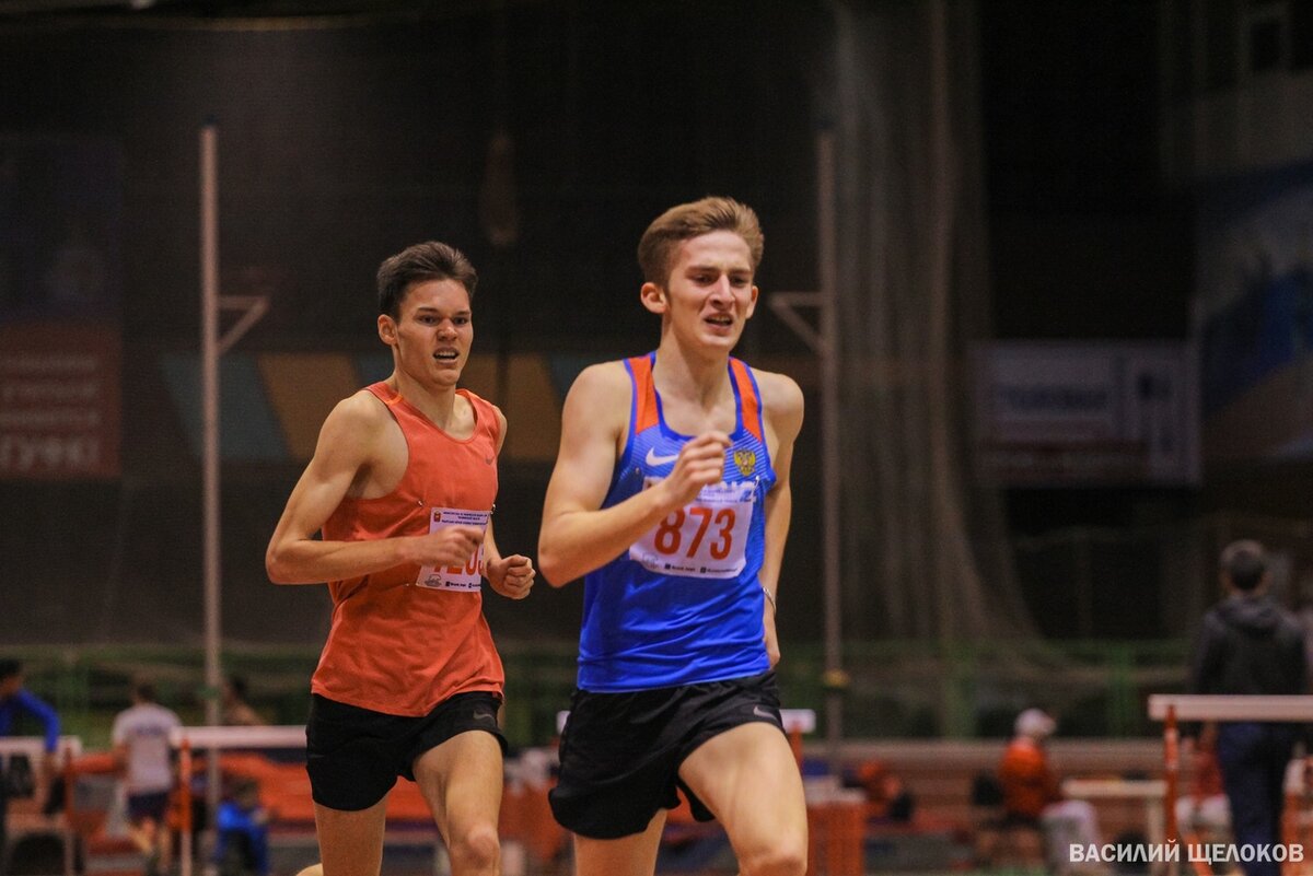 Артем Гольцрихтер на дистанции. Фото - Василий Щелоков.