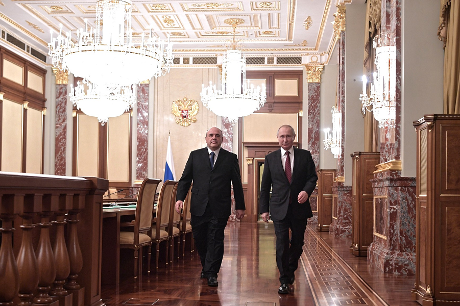 Встреча с членами правительства Мишустина, 21.01.20
