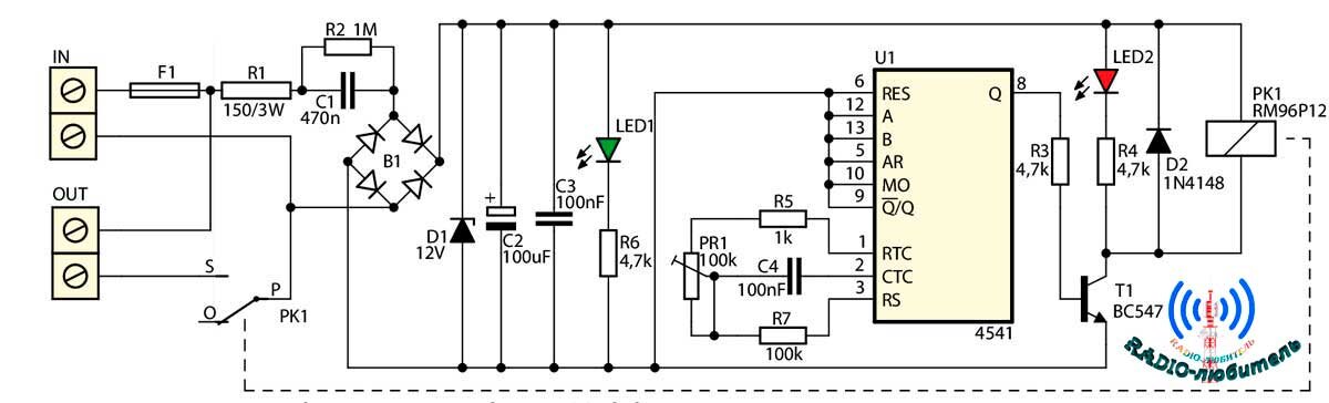 RV Time relay (general-purpose) | Euroavtomatika F&F