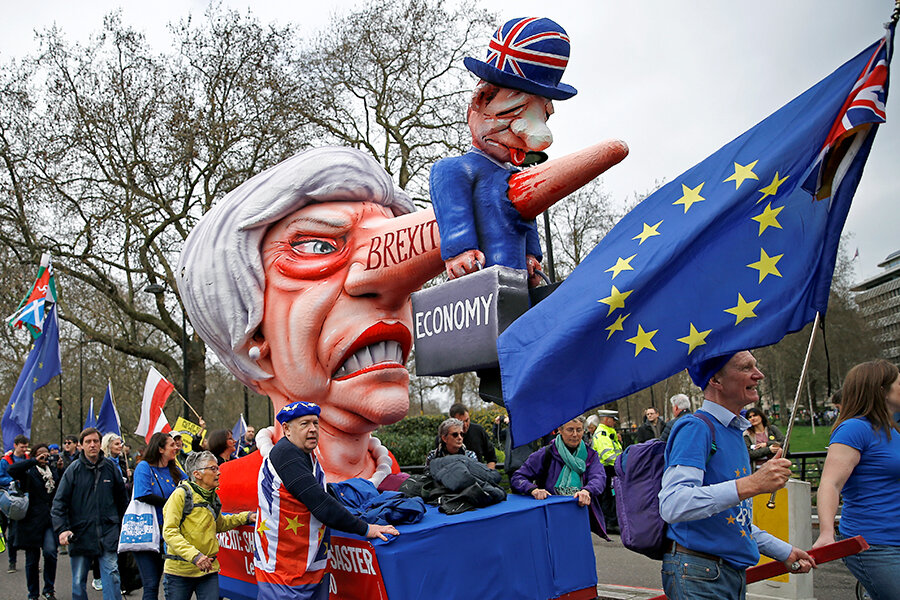 1 февраля 2020 Великобритания стала первой страной, вышедшей из ЕС. Однако, значительная часть британцев не приняла итогов референдума (источник фото: Reuters.com).