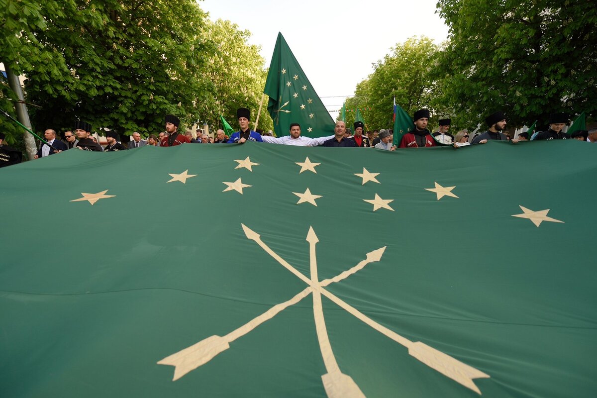 Черкесы Адыгеи