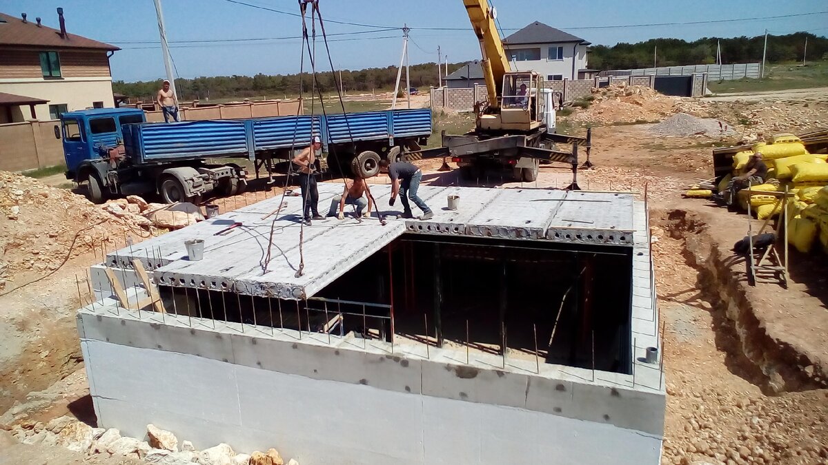 Строим дом на Фиоленте