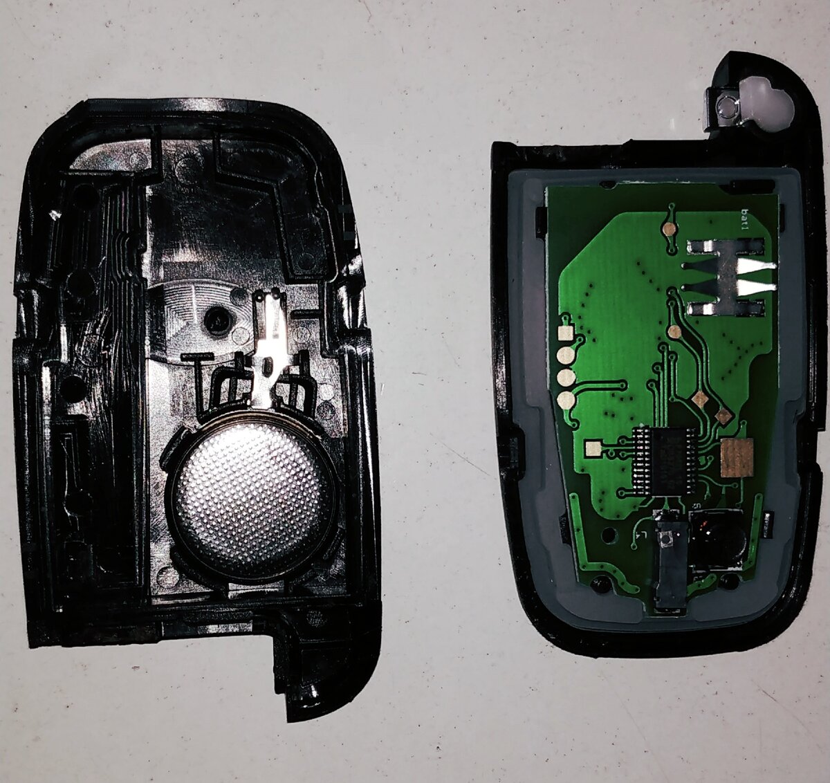 Располовиненный ключ.