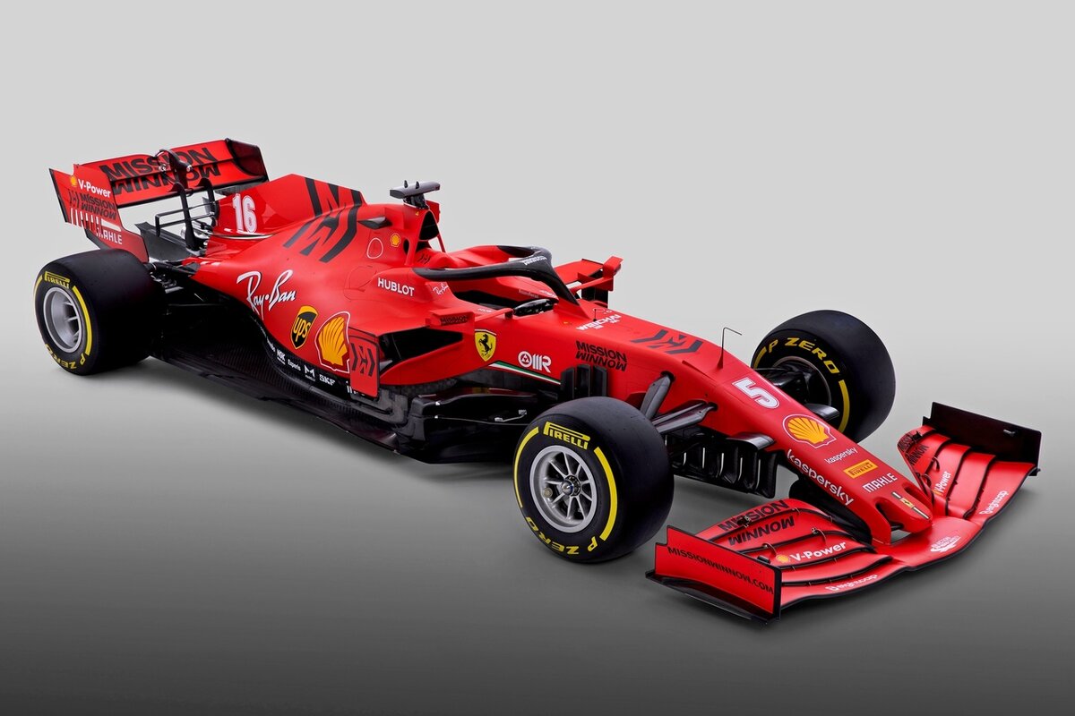 Болид Ferrari SF1000 для сезона Формулы-1 2020 года