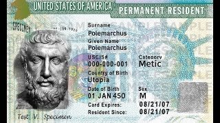 Так выгладит Green Card