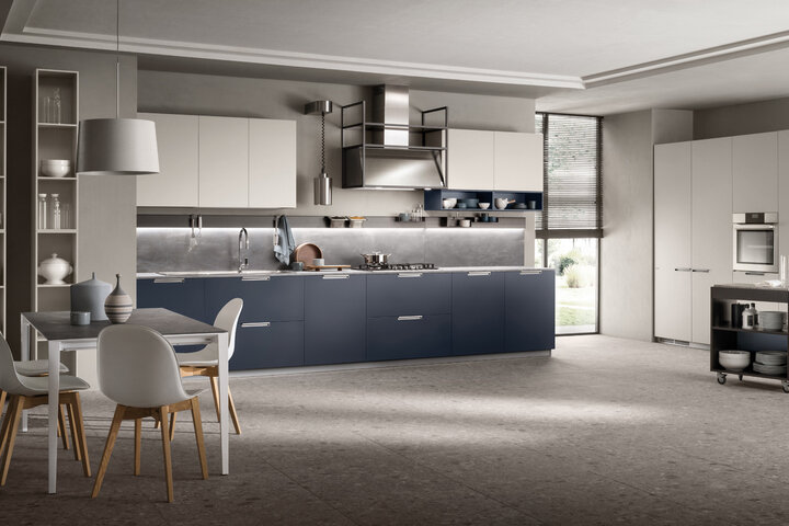 Кухня из коллекции в синем цвете