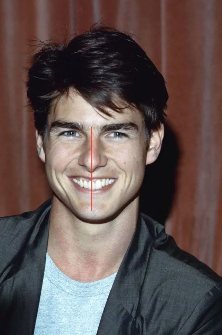 Том Круз сменил кривые зубы на голливудскую улыбку