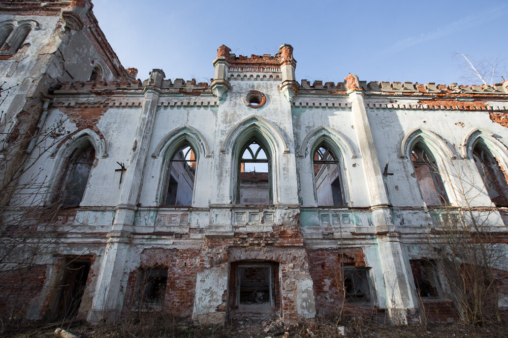 Карта заброшенных мест тульской области