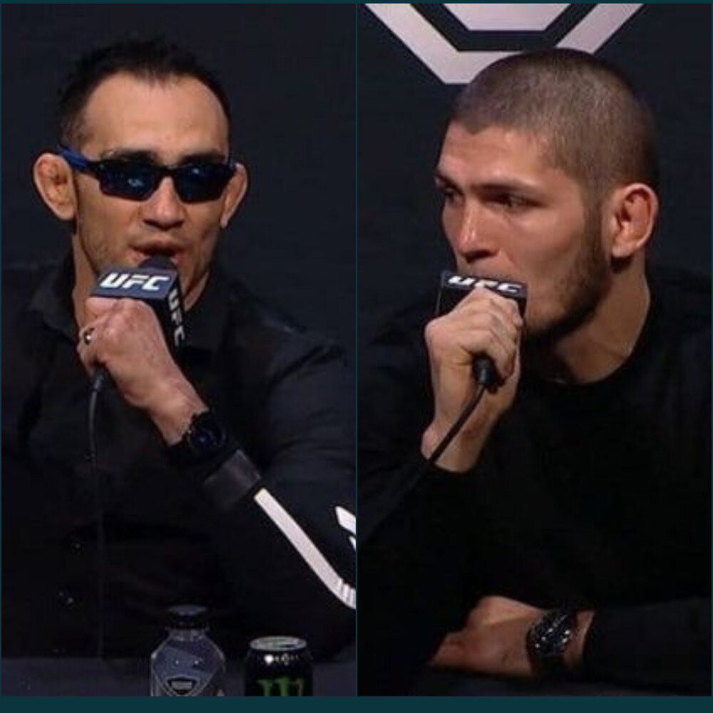 Прошлая пресс-конференция Хабиби vs Тони