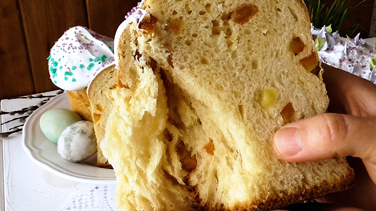 Кулич на закваске