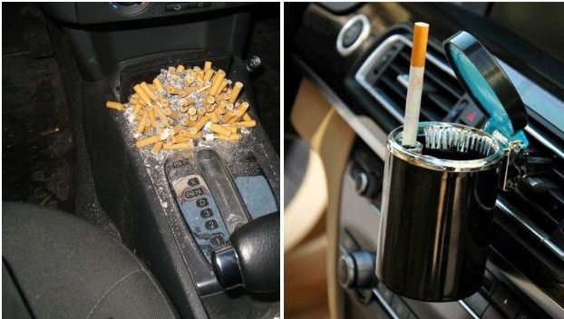 Пепельница претерпевает трансформацию. 
