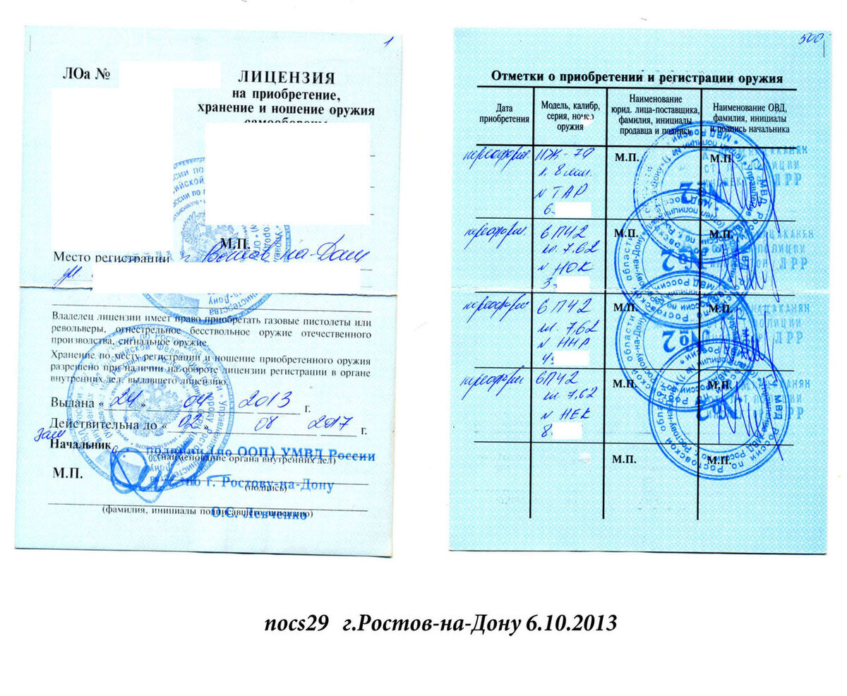 Оружейная безграмотность, стоп! Чем отличается лицензия на оружие от ...