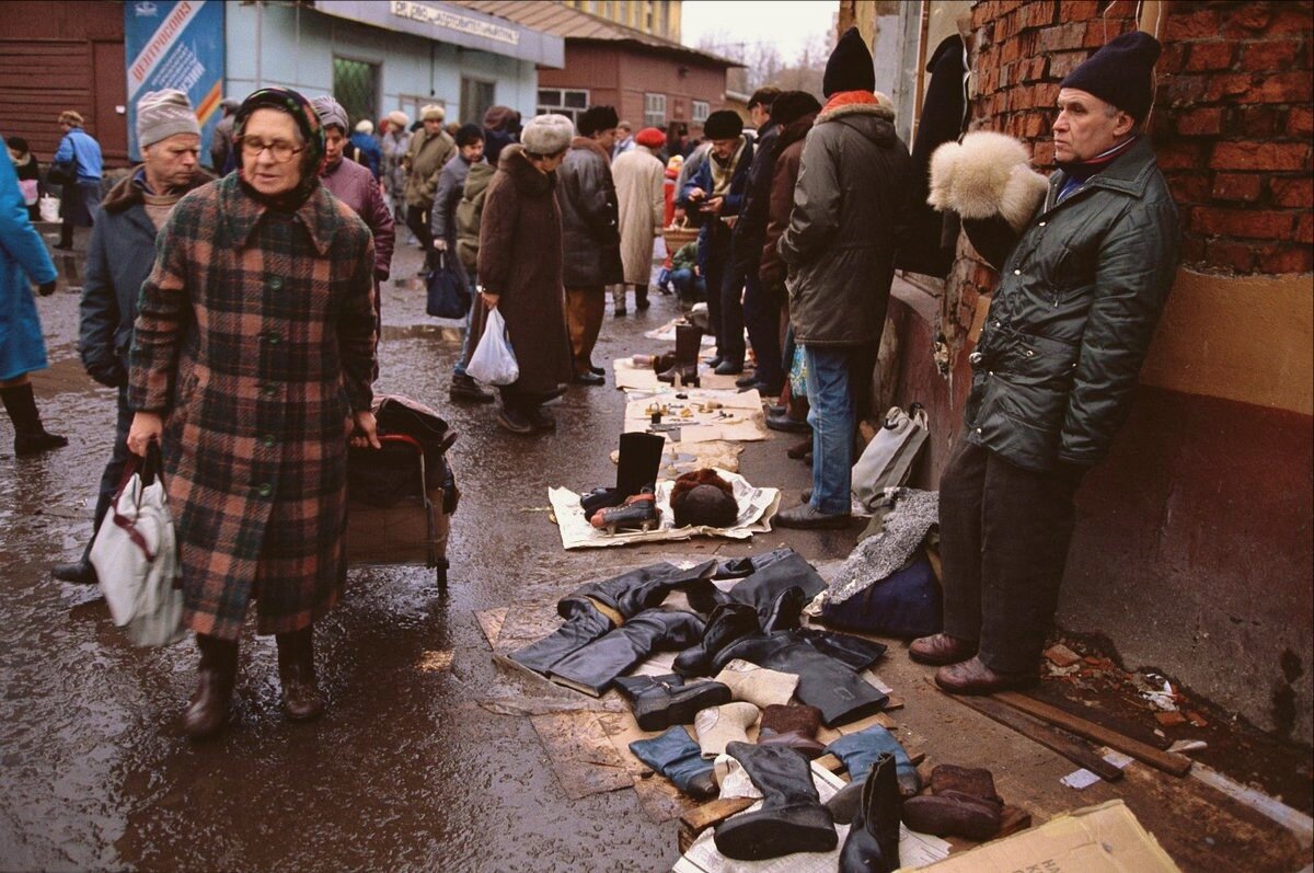 Вся страна превратилась в один большой рынок