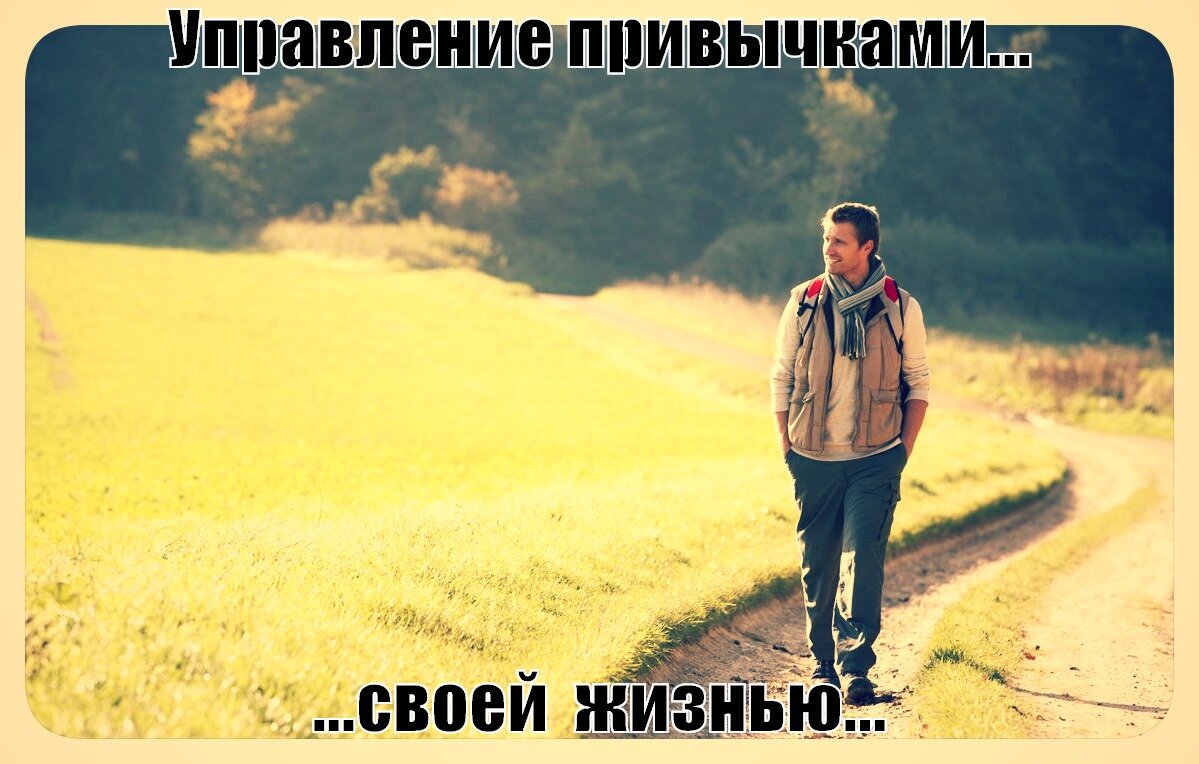 Прогулка-привычка.