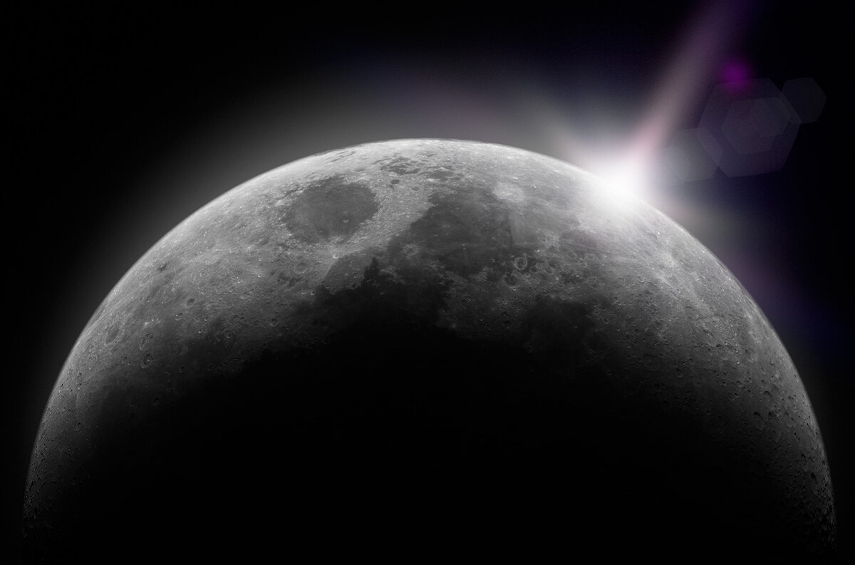 фотографии темной стороны луны