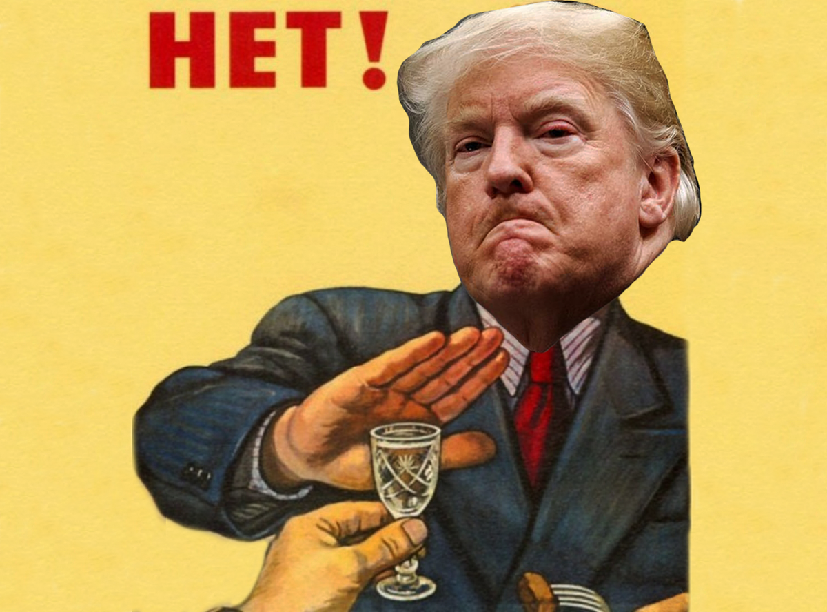 Малоизвестная причина, из-за которой Трамп больше не пьет