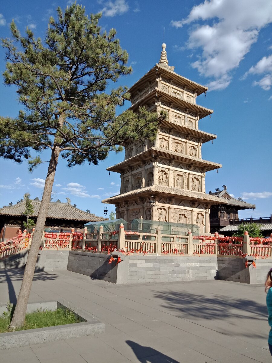Пагода, город Датун, 2018 год