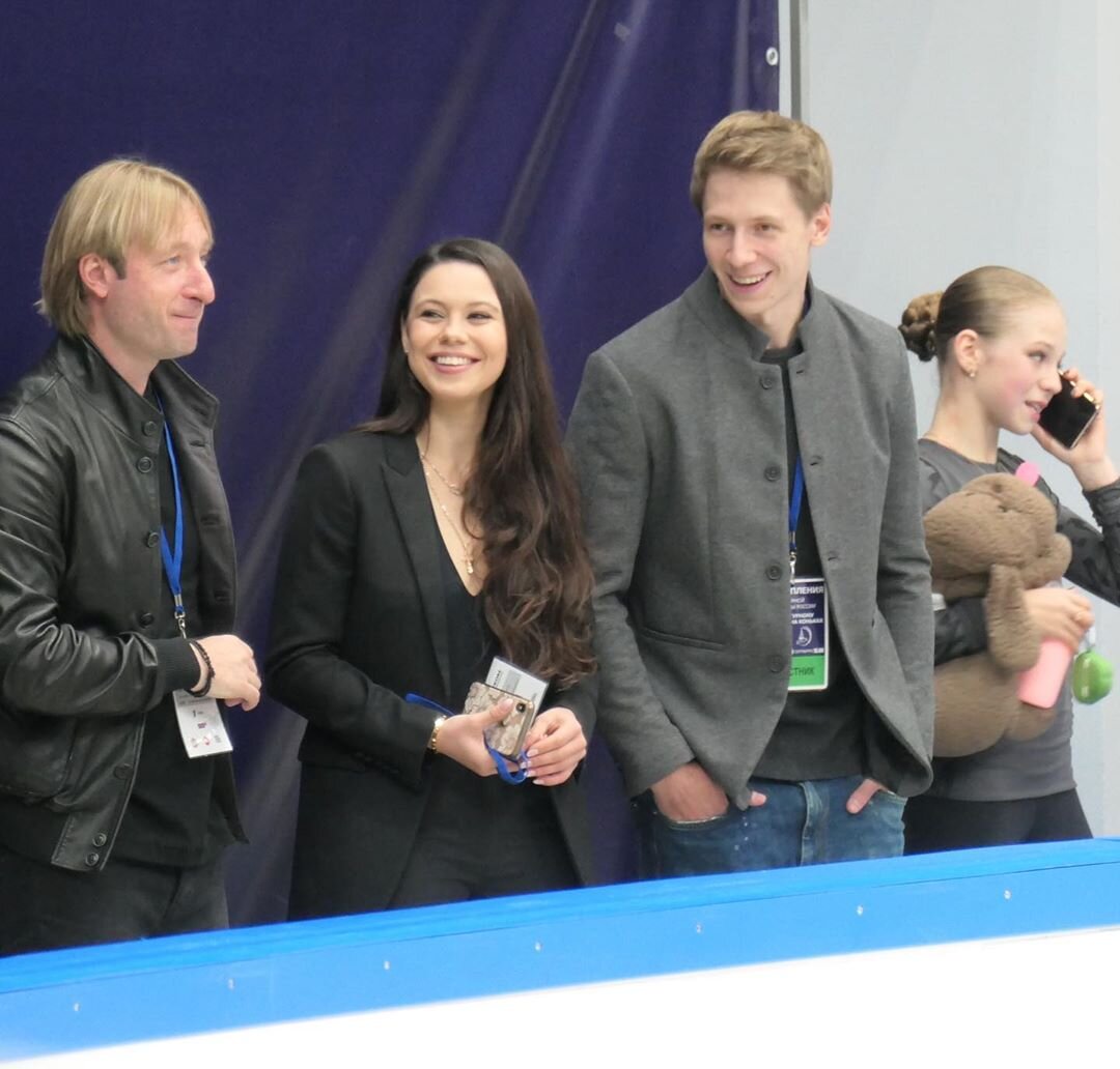 Евгений Плющенко, Елена Ильиных, Дмитрий Михайлов, Александра Трусова