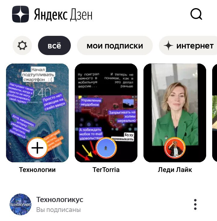 Истории в Дзене