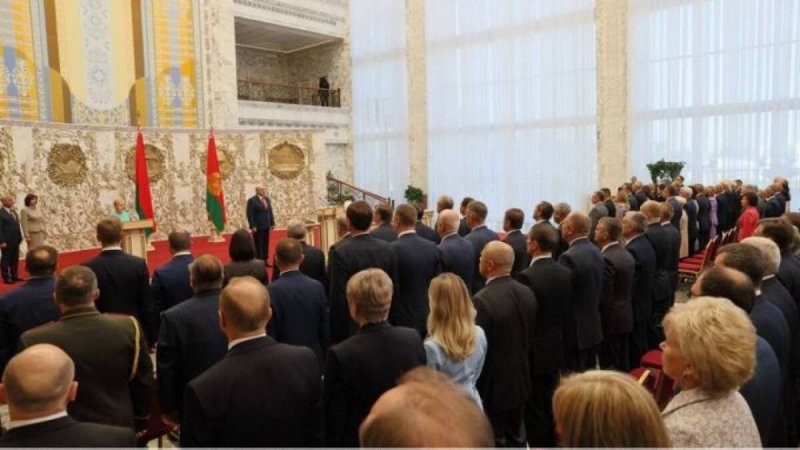 Церемония инаугурации Лукашенко.
