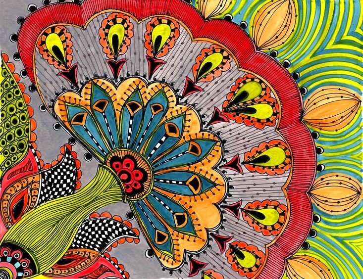 Мандала нормализует работу всего организма